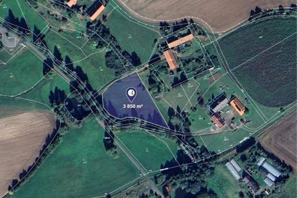Prodej pozemku 3.850 m², Prodej pozemku 3.850 m²,