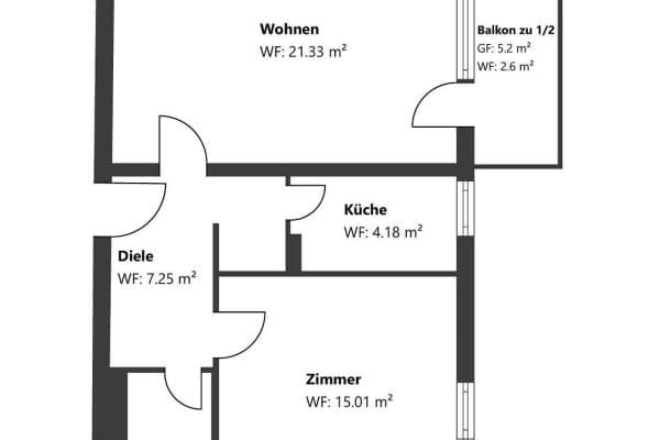 Prodej bytu 2+1 54 m², München, Bavorsko Prodej bytu 2+1 54 m², München, Bavorsko