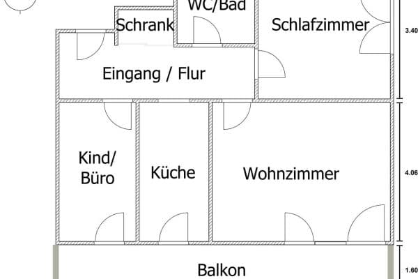 Prodej bytu 3+1 73 m², München, Bavorsko Prodej bytu 3+1 73 m², München, Bavorsko