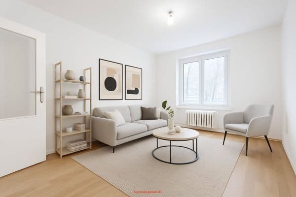 Pronájem bytu 1+kk 27 m², Alšova, Pronájem bytu 1+kk 27 m², Alšova,