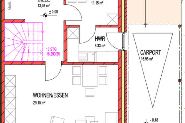 Prodej domu 110 m², pozemek 301 m², Wielandstraße 4b, Hude Prodej domu 110 m², pozemek 301 m², Wielandstraße 4b, Hude