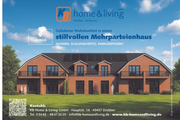 Pronájem bytu 2+1 68 m², Hauptstraße 44, Drebber Pronájem bytu 2+1 68 m², Hauptstraße 44, Drebber