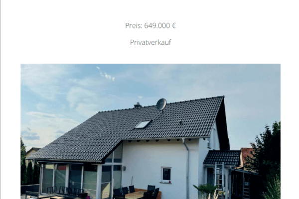 Prodej domu 140 m², pozemek 581 m², Schömberg Prodej domu 140 m², pozemek 581 m², Schömberg