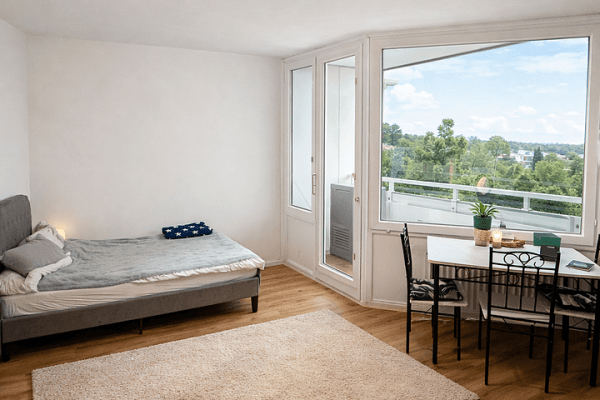 Pronájem bytu 1+1 37 m², Friedrichshafenerstrasse 12, München, Bavorsko Pronájem bytu 1+1 37 m², Friedrichshafenerstrasse 12, München, Bavorsko