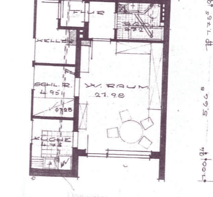 Pronájem bytu 2+1 46 m², Am Geisbusch 12, Duisburg Pronájem bytu 2+1 46 m², Am Geisbusch 12, Duisburg