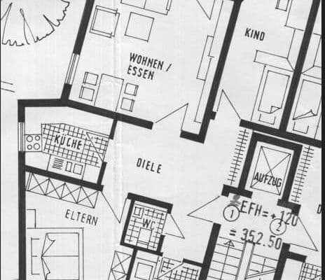 Prodej bytu 3+1 79 m², Metzingen Prodej bytu 3+1 79 m², Metzingen