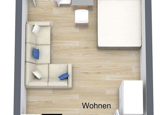 Pronájem bytu 1+1 30 m², Haydnstr., 6, Germering, Bavorsko Pronájem bytu 1+1 30 m², Haydnstr., 6, Germering, Bavorsko