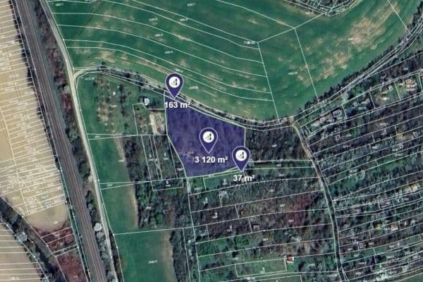 Prodej pozemku 3.320 m², Kyjov Prodej pozemku 3.320 m², Kyjov