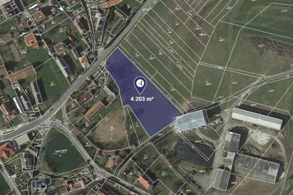 Prodej pozemku 4.203 m², Nová Ves u Světlé Prodej pozemku 4.203 m², Nová Ves u Světlé