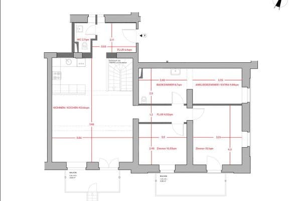 Prodej bytu 4+1 110 m², Hohenzollernring 18c, Berlin Prodej bytu 4+1 110 m², Hohenzollernring 18c, Berlin