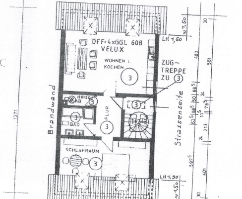 Pronájem bytu 2+1 67 m², Im Oberwald 33, Germersheim Pronájem bytu 2+1 67 m², Im Oberwald 33, Germersheim