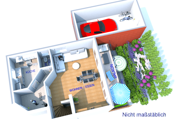 Pronájem bytu 3+1 105 m², Nörvenich Pronájem bytu 3+1 105 m², Nörvenich