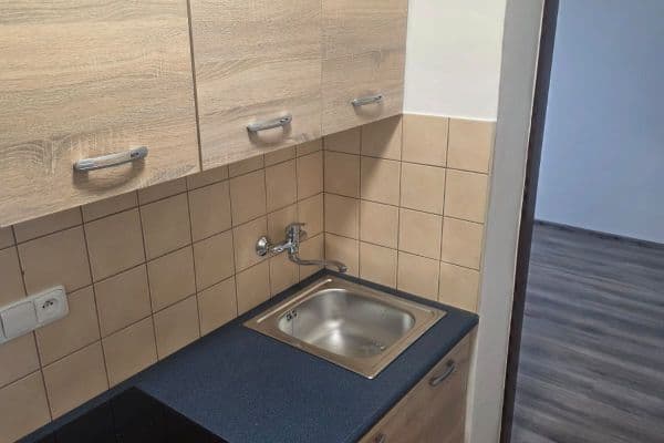 Pronájem bytu 1+1 18 m², Hlavní, Panenské Břežany Pronájem bytu 1+1 18 m², Hlavní, Panenské Břežany