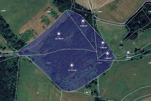 Prodej pozemku 64.293 m², Prodej pozemku 64.293 m²,