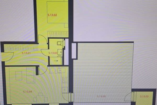 Prodej bytu 2+kk 51 m², Záhoří, Kuřim Prodej bytu 2+kk 51 m², Záhoří, Kuřim