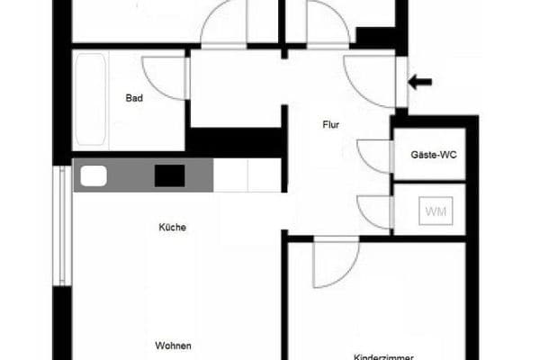 Prodej bytu 3+kk 75 m², Hamburg, Hamburg Prodej bytu 3+kk 75 m², Hamburg, Hamburg