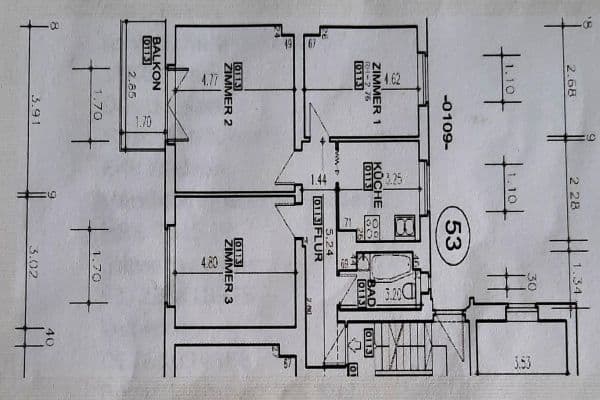 Prodej bytu 3+1 66 m², Berlin, Berlín Prodej bytu 3+1 66 m², Berlin, Berlín