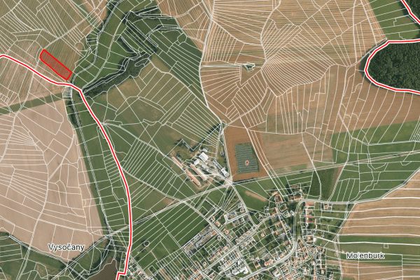 Prodej pozemku 5.755 m², Vysočany Prodej pozemku 5.755 m², Vysočany