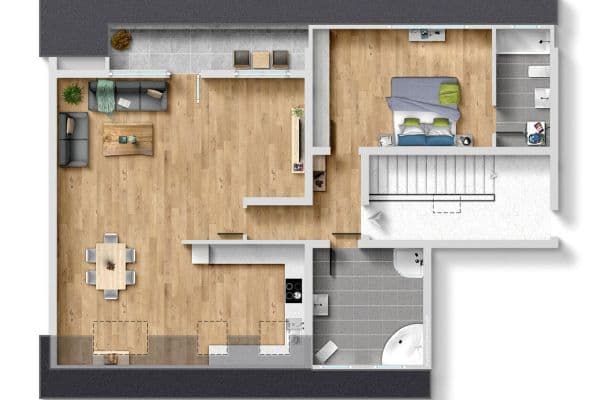 Prodej bytu 4+1 130 m², Bergheim Prodej bytu 4+1 130 m², Bergheim