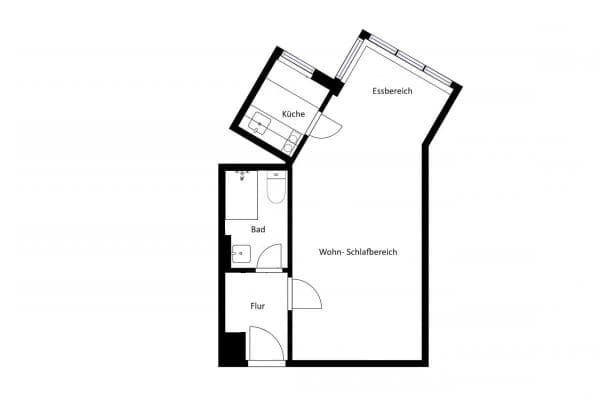 Prodej bytu 1+1 29 m², München, Bavorsko Prodej bytu 1+1 29 m², München, Bavorsko