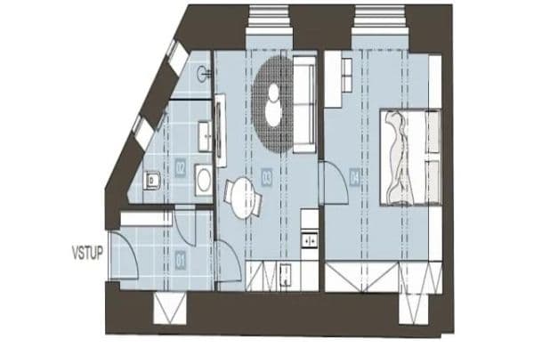 Prodej bytu 2+kk 51 m², Jeseniova, Praha Prodej bytu 2+kk 51 m², Jeseniova, Praha