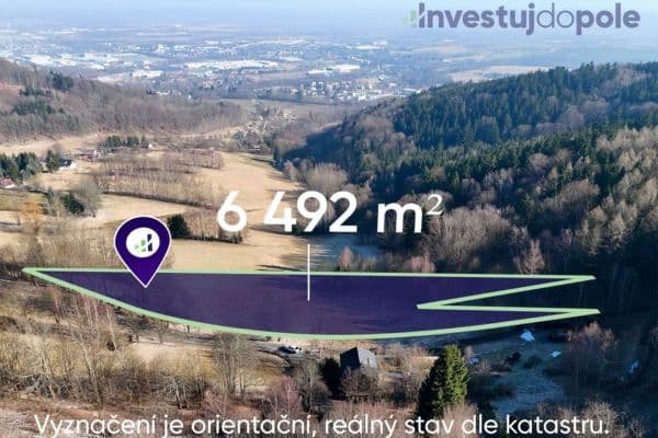 Prodej pozemku 6.492 m², Liberec Prodej pozemku 6.492 m², Liberec