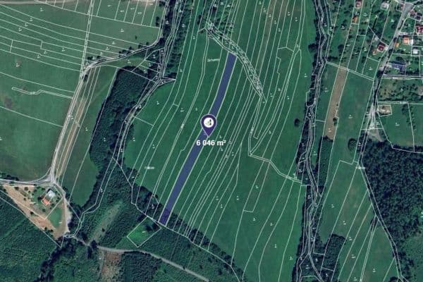 Prodej pozemku 3.779 m², Podolí Prodej pozemku 3.779 m², Podolí