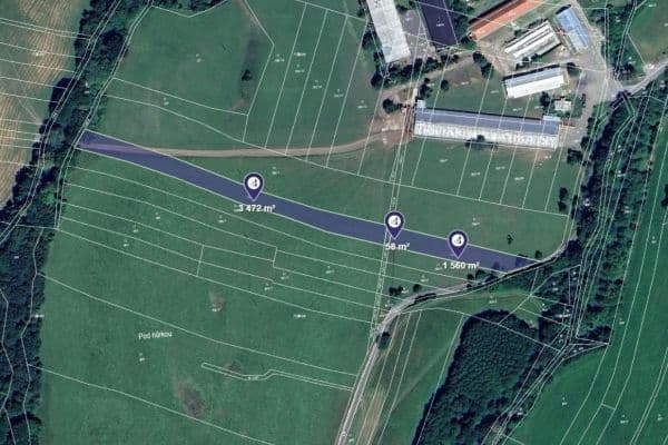 Prodej pozemku 3.181 m², Podolí, Zlínský kraj Prodej pozemku 3.181 m², Podolí, Zlínský kraj