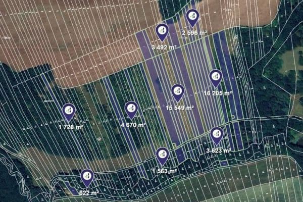 Prodej pozemku 57.811 m², Prodej pozemku 57.811 m²,