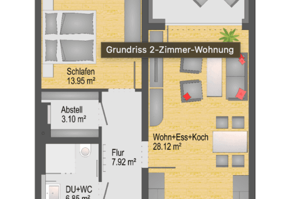 Prodej bytu 2+1 60 m², Ulm, Bádensko-Württembersko Prodej bytu 2+1 60 m², Ulm, Bádensko-Württembersko