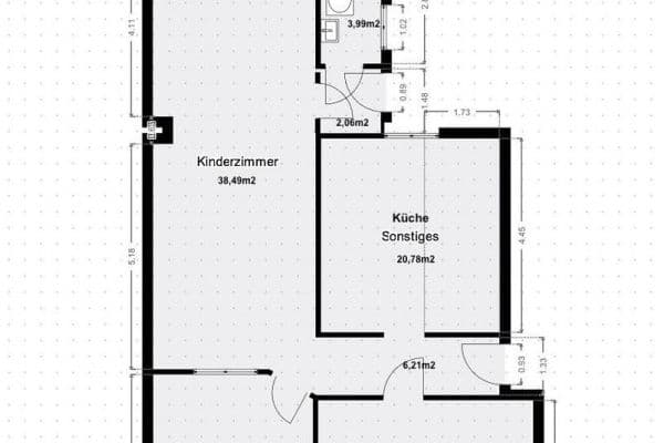 Pronájem bytu 3+kk 120 m², Gronaustraße 49, Wuppertal Pronájem bytu 3+kk 120 m², Gronaustraße 49, Wuppertal