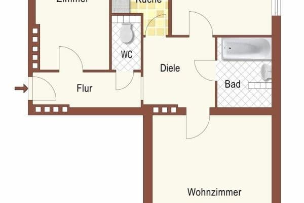 Pronájem bytu 3+1 64 m², Melissenweg 20, Linz Pronájem bytu 3+1 64 m², Melissenweg 20, Linz