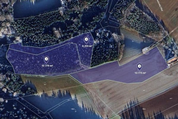 Prodej pozemku 41.677 m², Prodej pozemku 41.677 m²,