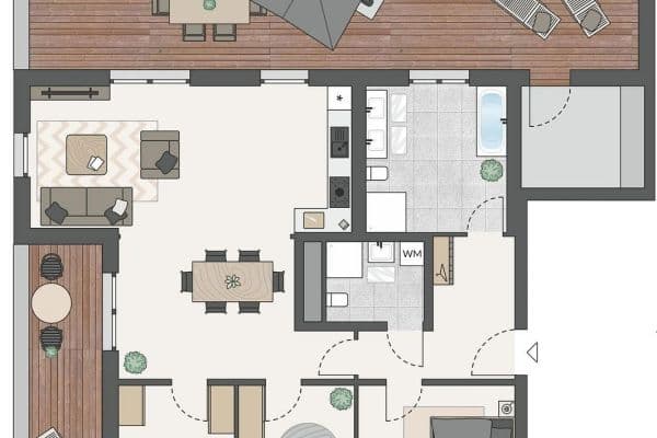 Prodej bytu 4+1 132 m², Obermühlenweg 1-11, Murrhardt Prodej bytu 4+1 132 m², Obermühlenweg 1-11, Murrhardt