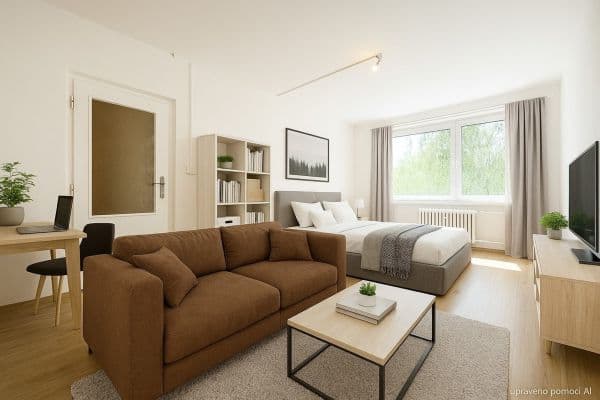 Pronájem bytu 1+kk 20 m², 1. máje, Pronájem bytu 1+kk 20 m², 1. máje,