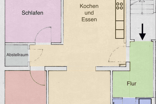Pronájem bytu 3+kk 84 m², Gustav-Adolf-Straße 41, Chemnitz Pronájem bytu 3+kk 84 m², Gustav-Adolf-Straße 41, Chemnitz