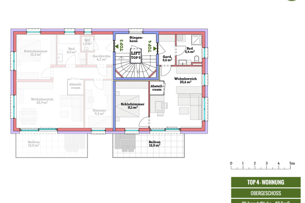 Prodej bytu 2+1 43 m², Schusterweg, Hallwang Prodej bytu 2+1 43 m², Schusterweg, Hallwang