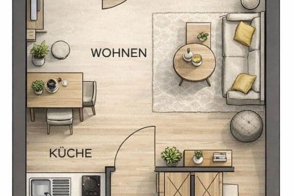 Prodej bytu 1+kk 35 m², Münsterstraße 8, Mainz, Porýní-Falc Prodej bytu 1+kk 35 m², Münsterstraße 8, Mainz, Porýní-Falc