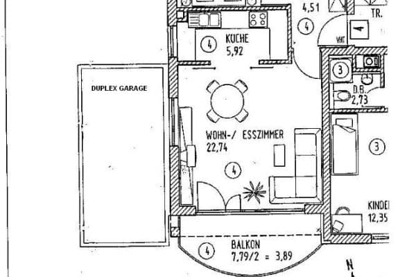 Pronájem bytu 2+1 54 m², München, Bavorsko Pronájem bytu 2+1 54 m², München, Bavorsko