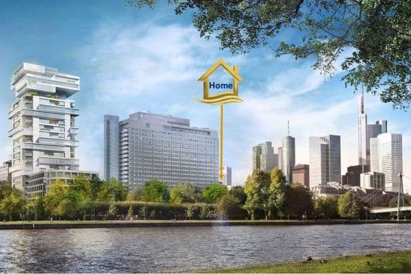Pronájem bytu 2+1 55 m², Frankfurt am Main Pronájem bytu 2+1 55 m², Frankfurt am Main