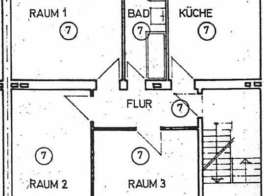 Pronájem bytu 3+1 65 m², Zeppelinstraße 139, Mönchengladbach Pronájem bytu 3+1 65 m², Zeppelinstraße 139, Mönchengladbach