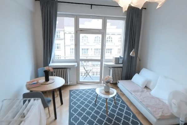 Pronájem bytu 1+kk 34 m², Vinohradská, Praha, Praha Pronájem bytu 1+kk 34 m², Vinohradská, Praha, Praha