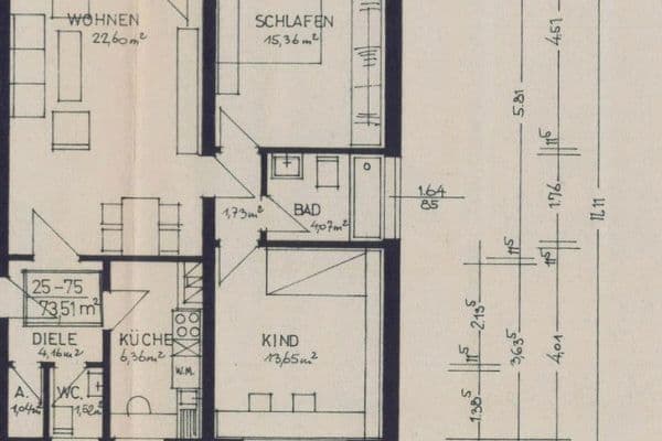 Pronájem bytu 3+kk 75 m², Hattingen Pronájem bytu 3+kk 75 m², Hattingen