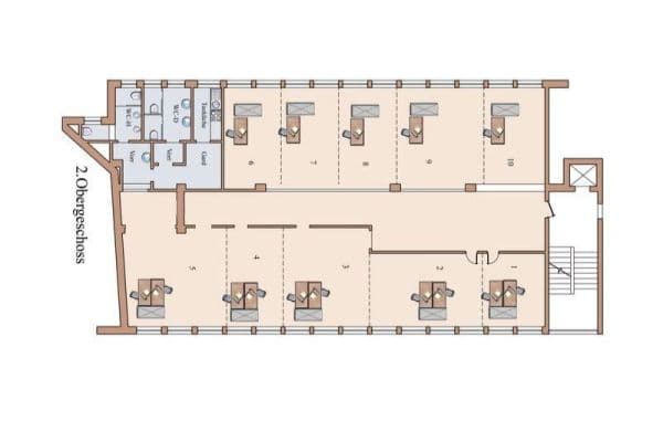 Pronájem kanceláře 33 m², Lindenstr. 48-52, Düsseldorf, Severní Porýní-Vestfálsko Pronájem kanceláře 33 m², Lindenstr. 48-52, Düsseldorf, Severní Porýní-Vestfálsko