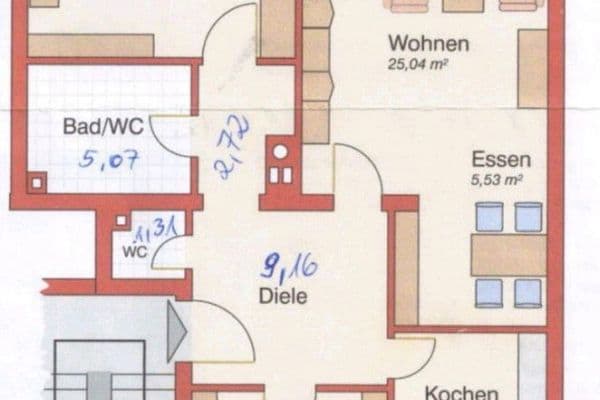 Prodej bytu 3+1 92 m², Schwetzingen Prodej bytu 3+1 92 m², Schwetzingen