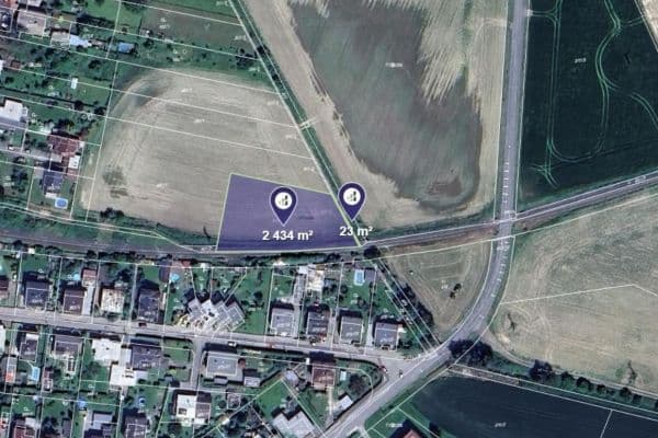 Prodej pozemku 2.457 m², Prodej pozemku 2.457 m²,