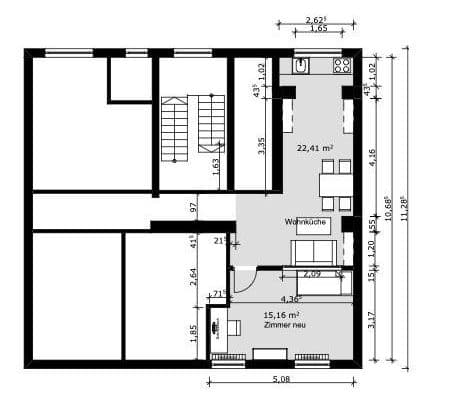 Prodej bytu 4+1 100 m², Wuppertal Prodej bytu 4+1 100 m², Wuppertal