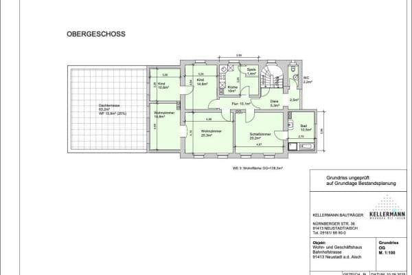 Pronájem bytu 5+1 138 m², Bahnhofstraße 18, Neustadt an der Aisch Pronájem bytu 5+1 138 m², Bahnhofstraße 18, Neustadt an der Aisch