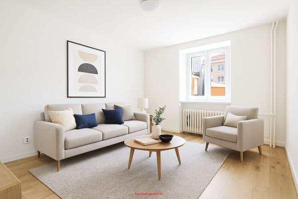 Pronájem bytu 1+kk 18 m², Mánesova, Pronájem bytu 1+kk 18 m², Mánesova,