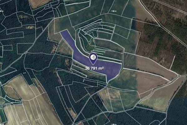 Prodej pozemku 78.082 m², Prodej pozemku 78.082 m²,